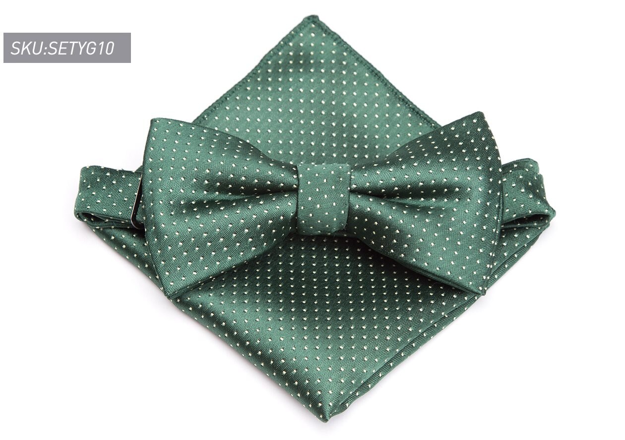 Costume pour hommes à motifs de Paisley | Ensemble noeud papillon ajustable, col, gravata, robe de mariage, fête, Jacquard, papillon: SETYG10