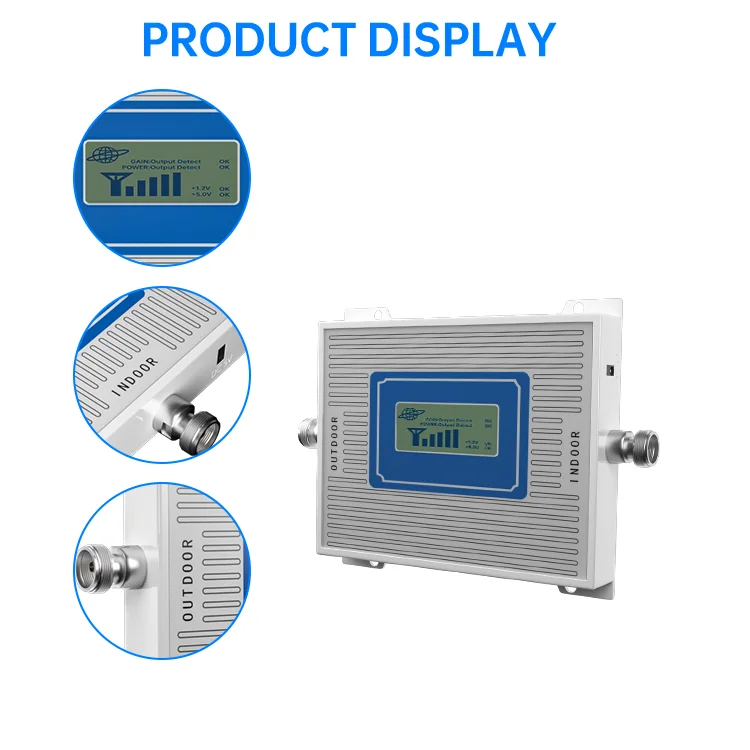 Amplificador de señal móvil 2g, 3g, 4g, GSM 900, 1800, 2100, 4g, B20, 800, LTE, 2600