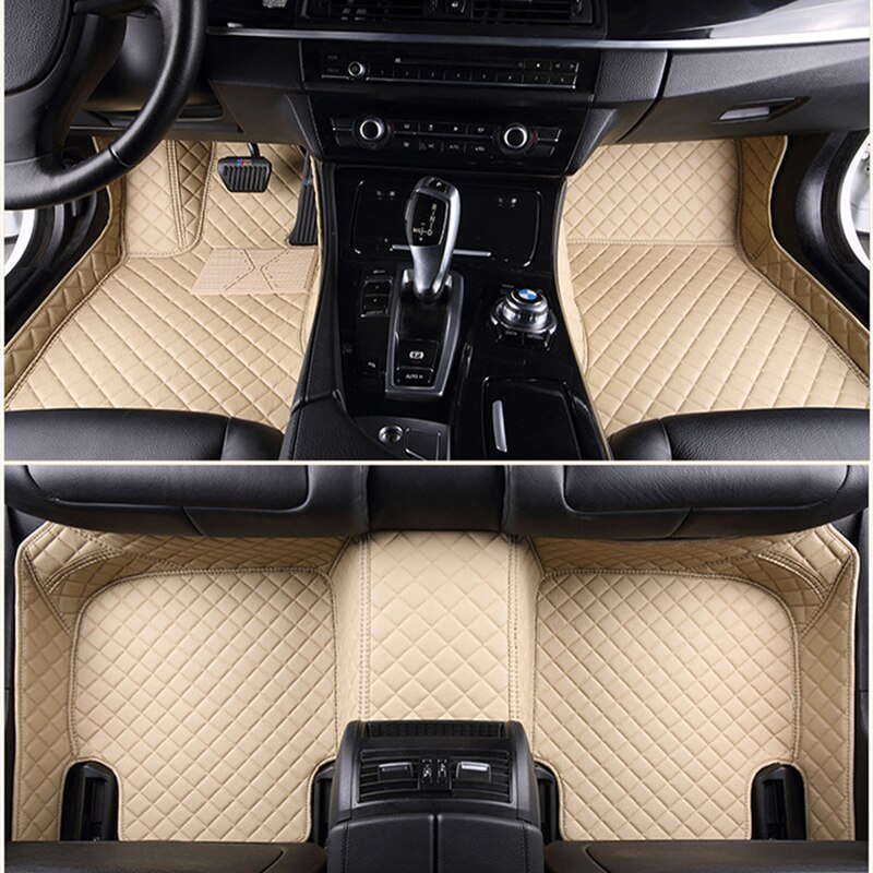 Custom 5 Seat car floor mats for renault Megane CC Latitude Laguna Captur all models car mats auto accessories