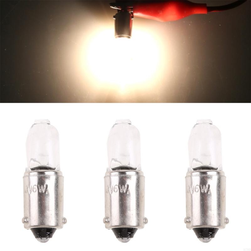 H7BD – ampoule LED universelle H6W 434 BAX9S 12V 6W, 10 pièces, pour phare voiture, ampoule brillante pour phare automobile,