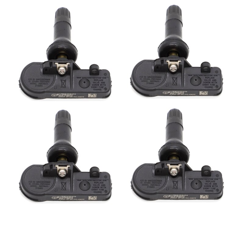 Tire Pressure Monitor Sensor 13586335 TPMS for Cadillac GMC Buick Chevy Silverado Tahoe Impala Suburban Tire Monitor Sensor: 4 pcs