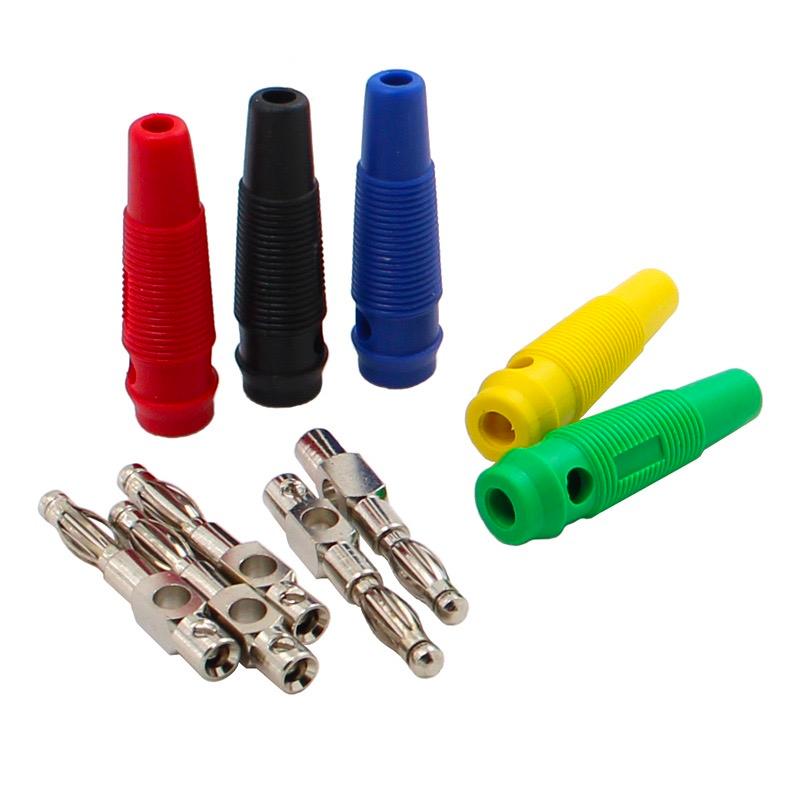 10 stücke Kupfer 4mm Banane Stecker stecker Für Audio- Video Lautsprecher BP4524