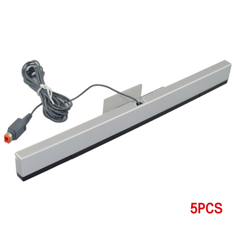 5Pcs Ray Sensor Afstandsbediening Ir Praktische Infrarood Bar Accessoire Professionele Bedrade Ontvanger Signaal Voor Wii