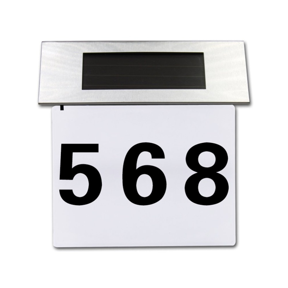 house door number outdoor hotel led numbers apartment sign nameplates doorplate Address Plaque Digit Plate Wall Lamps