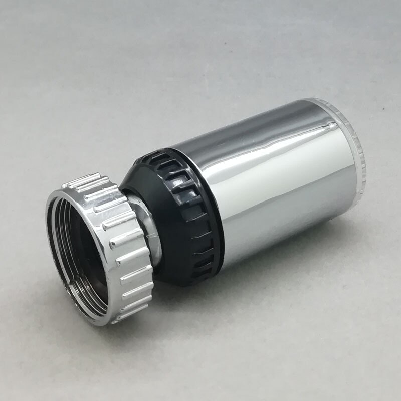 LED Licht Beluchter 7 Kleuren Verwisselbare Keukenkraan Mondstuk 360 Graden Roterende Wastafel Kraan Temperatuur Sensor Led Kraan Onderdelen