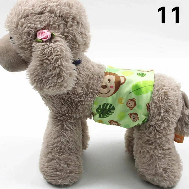 Wasbare mannelijke hond herbruikbare fysiologische broek sanitair ondergoed buikomslagband katoenen luier voor grote kleine middelgrote hond