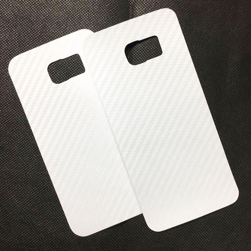 5 uds pegatina para Samsung S10 Lite S9 S8 Plus Galaxy Note 9 Note 8 película protectora trasera Anti-huella digital mate fibra de carbono piel