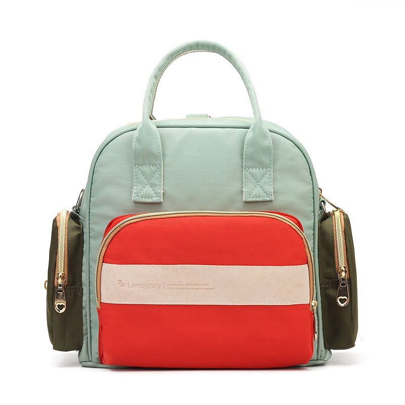 Baby Diaper Bag Large Capacity Mommy Backpacks Waterproof Baby Small Nursing Bags Nappy Bag Backpack: 2