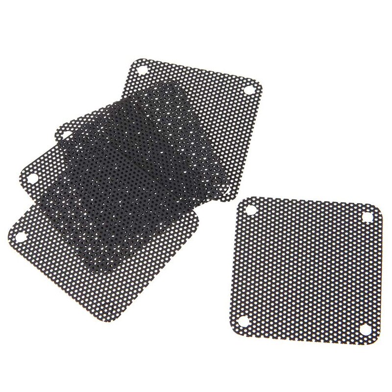 80Pcs 40X40Mm Pvc Mesh Pc Fan Stofdicht Filter Netto Computer Case Cover 40Mm 4Cm Pvc Stofdicht Netto