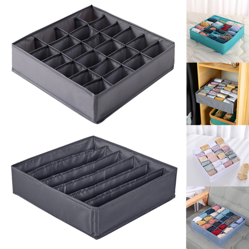 Ondergoed Organizer Voor Kleding Gescheiden Sokken Shorts Beha Opbergdozen Slaapzaal Closet Organizer Lade Wasbaar 2023