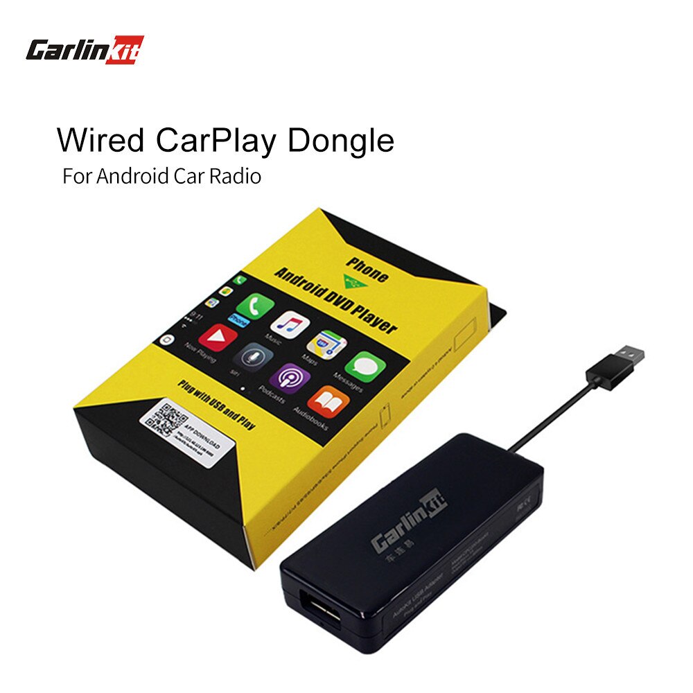 Auto Tv Carlinkit Usb Auto Link Dongle Voor Android Auto Navigatie Voor Apple Carplay Module Auto Smart Telefoon Usb Carplay adapter