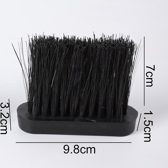 2Pcs Fireplace Brush Oblong Replacement Spare Hearth Brush Head Refill For Companion Sets Winter Indoor And Outdoor Stove Brush: S
