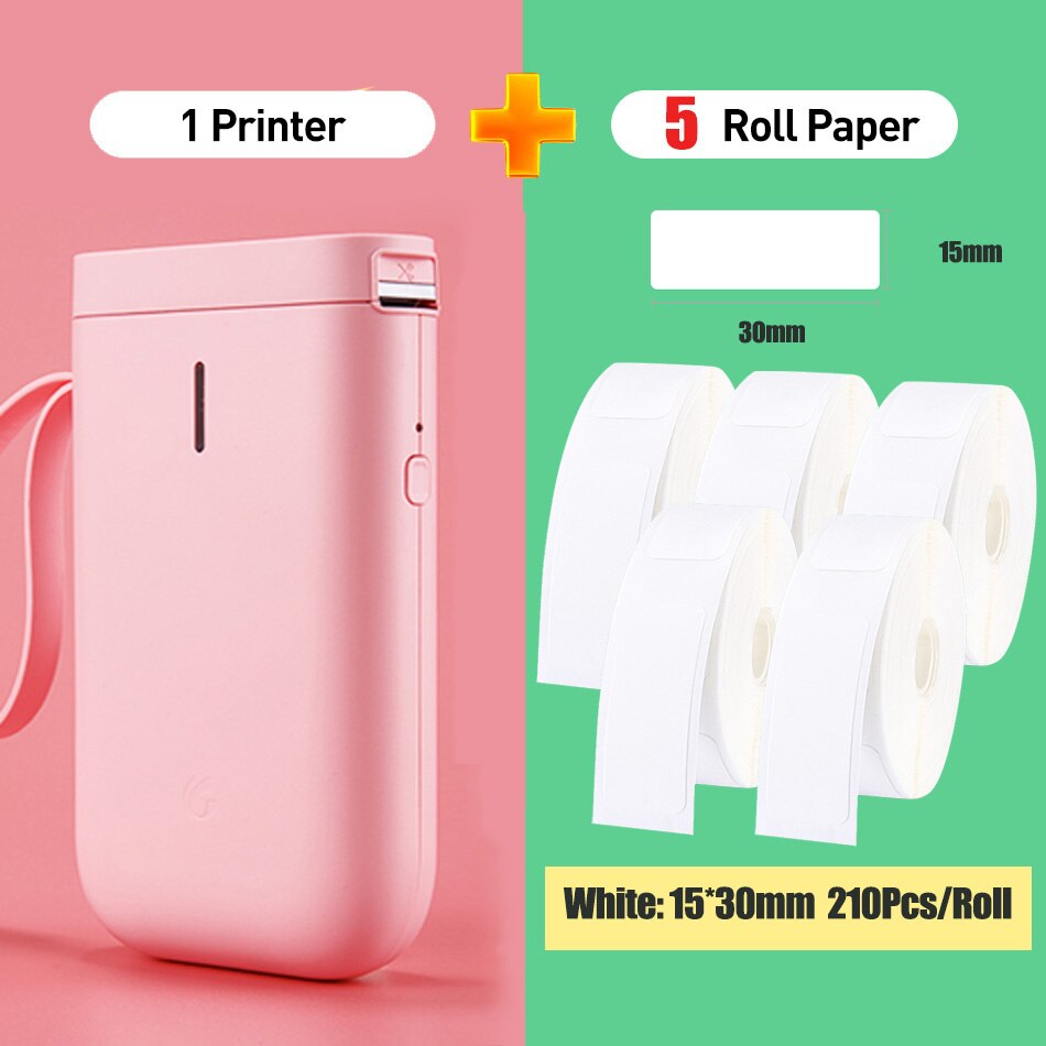 Niimbot D11 Mini Wireless Printer Bluetooth Thermal Label Printer Price Labeller Label Tag Price Printer
