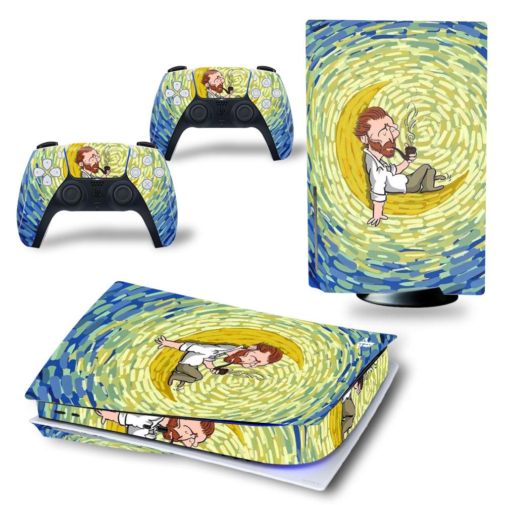 Cartoon Design dla PS5 edycja na bazie dysku skórka naklejka na ps5 pcv naklejka PS5 skórka naklejka naklejka skórki winylowe na skórki ps5: TN-PS5Disk-3538
