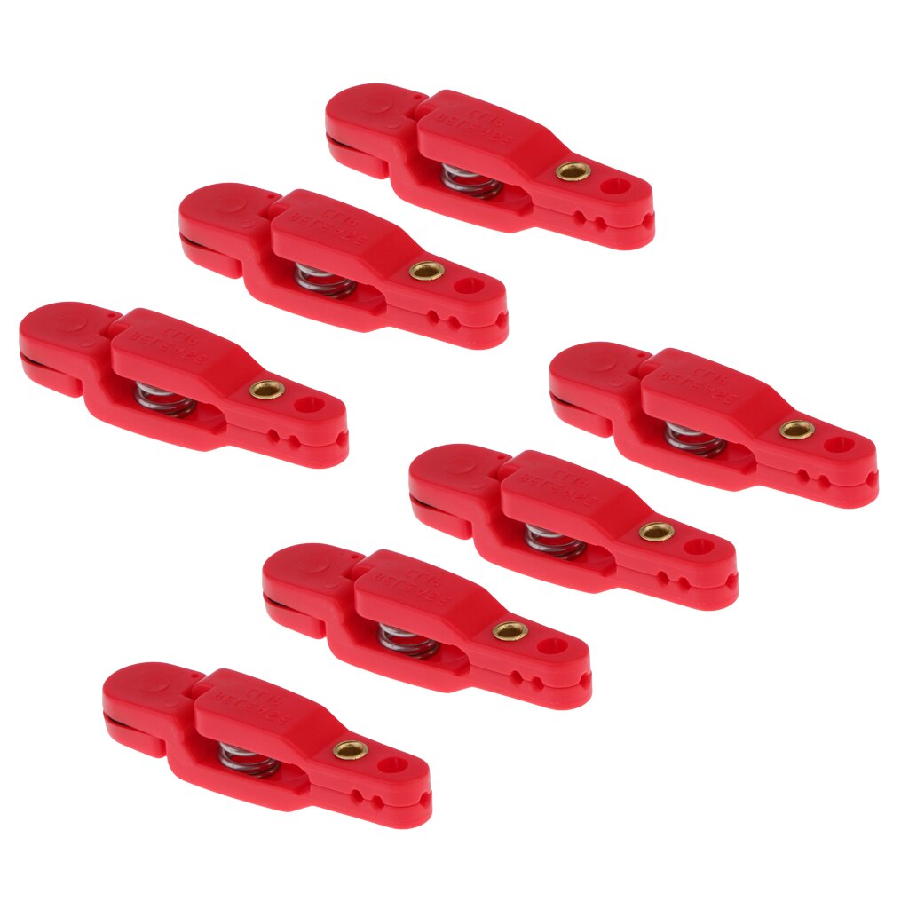7 Stuks Snap Trolling Release Clips Voor Schaafmachine Board Offshore Downrigger In Ringen Vissen Accessoires