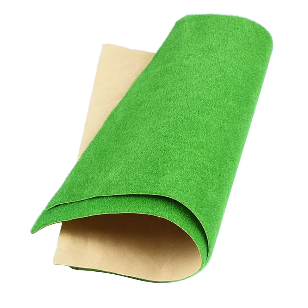 MagiDeal 5Pcs Micro Artificial Turf Grass Lawn Grassland Model Miniature for DIY Layout Model Building Sand Landscape Scenery