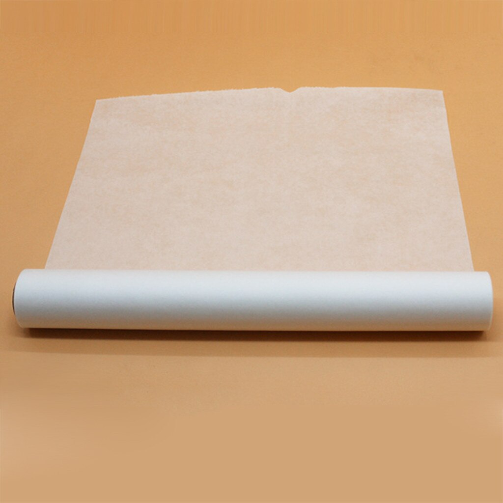 Greaseproof Oven Bakeware Baking Cooking Paper 5M10M Baking Paper Parchment Paper Rectangle Baking Sheets for Bakery BBQ Party D