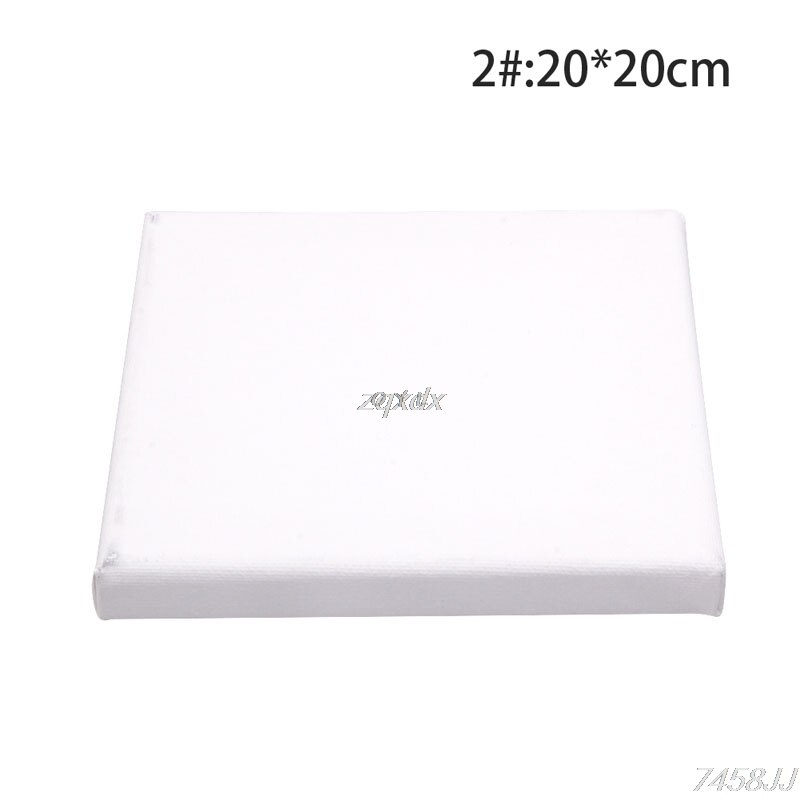 Painting Canvas Blank Cotton Canvas Panels Square Mounted Art Artist Boards Painting Tool Craft G12