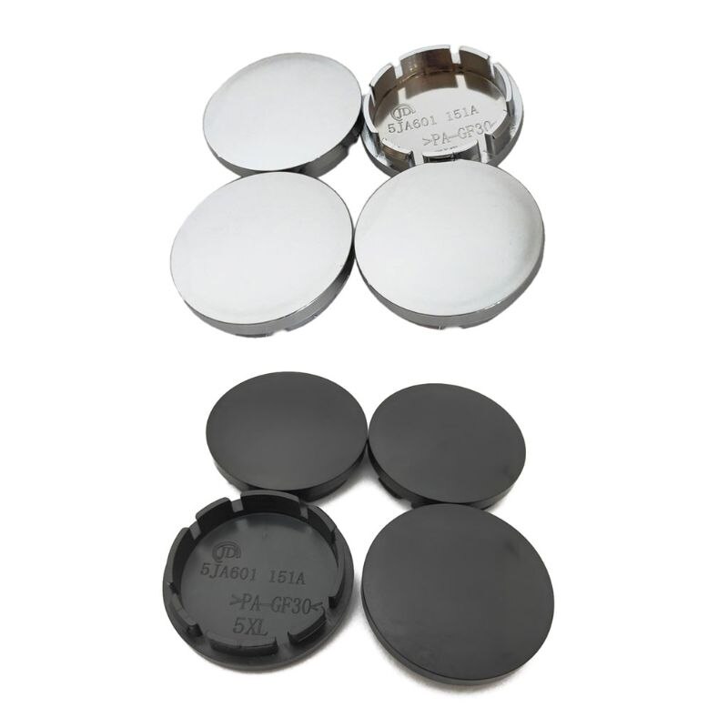4 st/set 56mm bilhjulets centrumkåpor universal abs fordonsdäck däckfälgskydd dekorationer