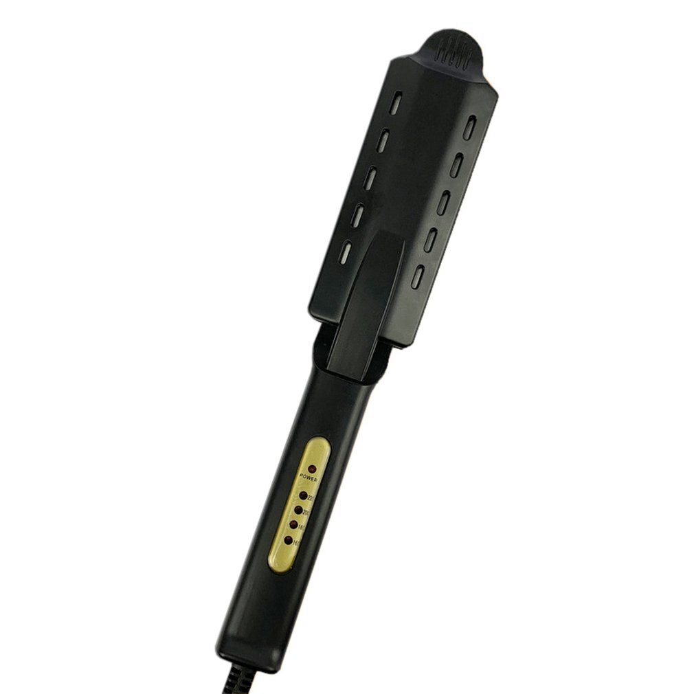 Hair Straightener Ceramic Tourmaline Ionic Flat Iron Glider 4-Speed Thermostat Straight Hair Splint Bangs: EU