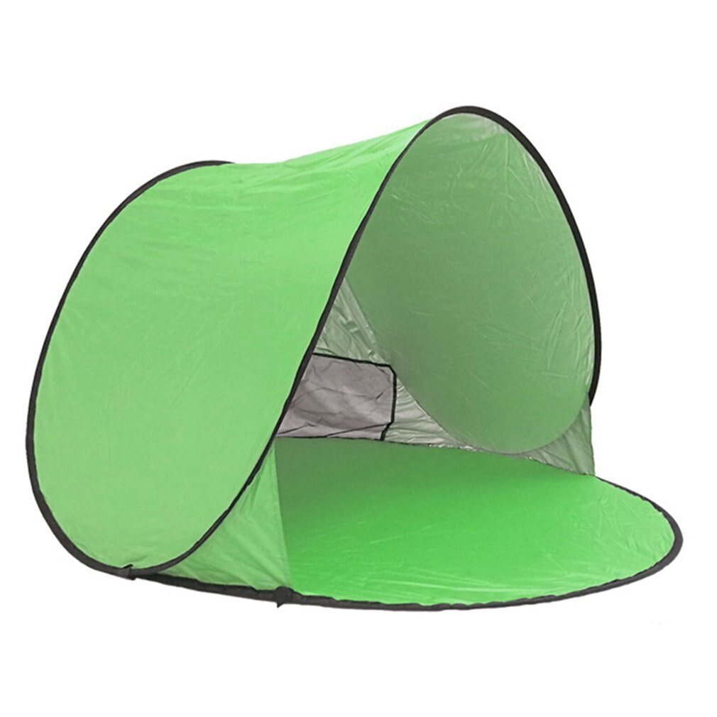 Tente extérieure entièrement automatique d'ombre de plage de camping rapide ouverte tissu galvanisé d'oxford de fer Anti-UV imperméable à l'eau: JD1376303