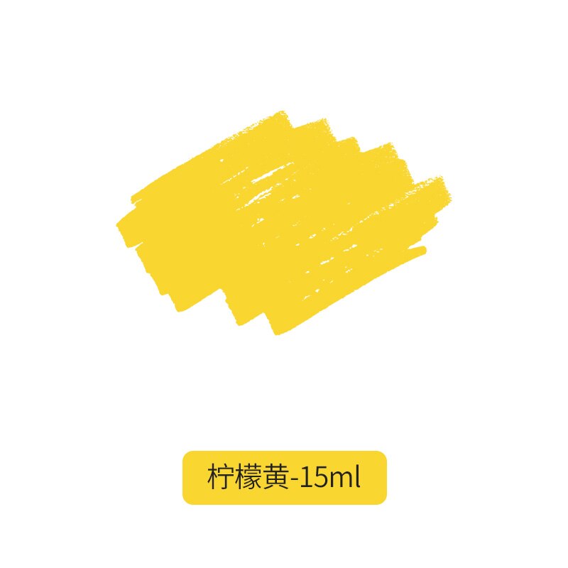 Ceramic Art Pigment Overglaze Color Water-soluble Color Pigment Low Temperature Overglaze Ceramic Painting Tool: Lemon yellow