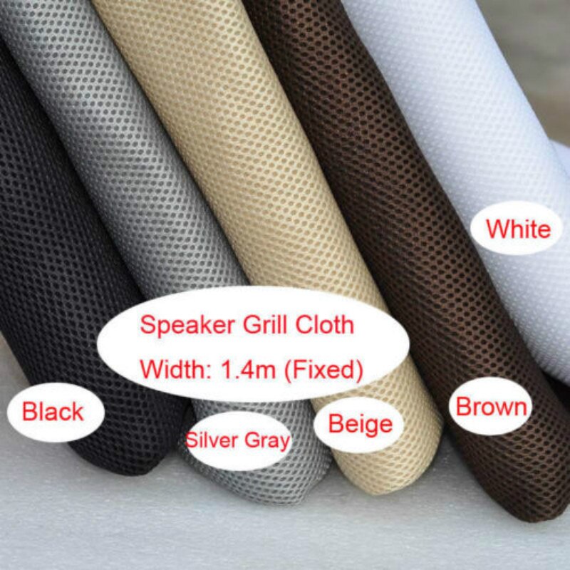 Speaker Grill Doek Stereo Voorkomen Stof Gille Stof Mesh Doek 1.4M X 0.5M