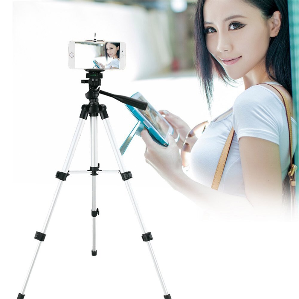 YIXIANG (Uitgevouwen 1060mm) draagbare Professionele Camera Statief Universele Statief Voor Camera/Mobiele Telefoon/Tablet