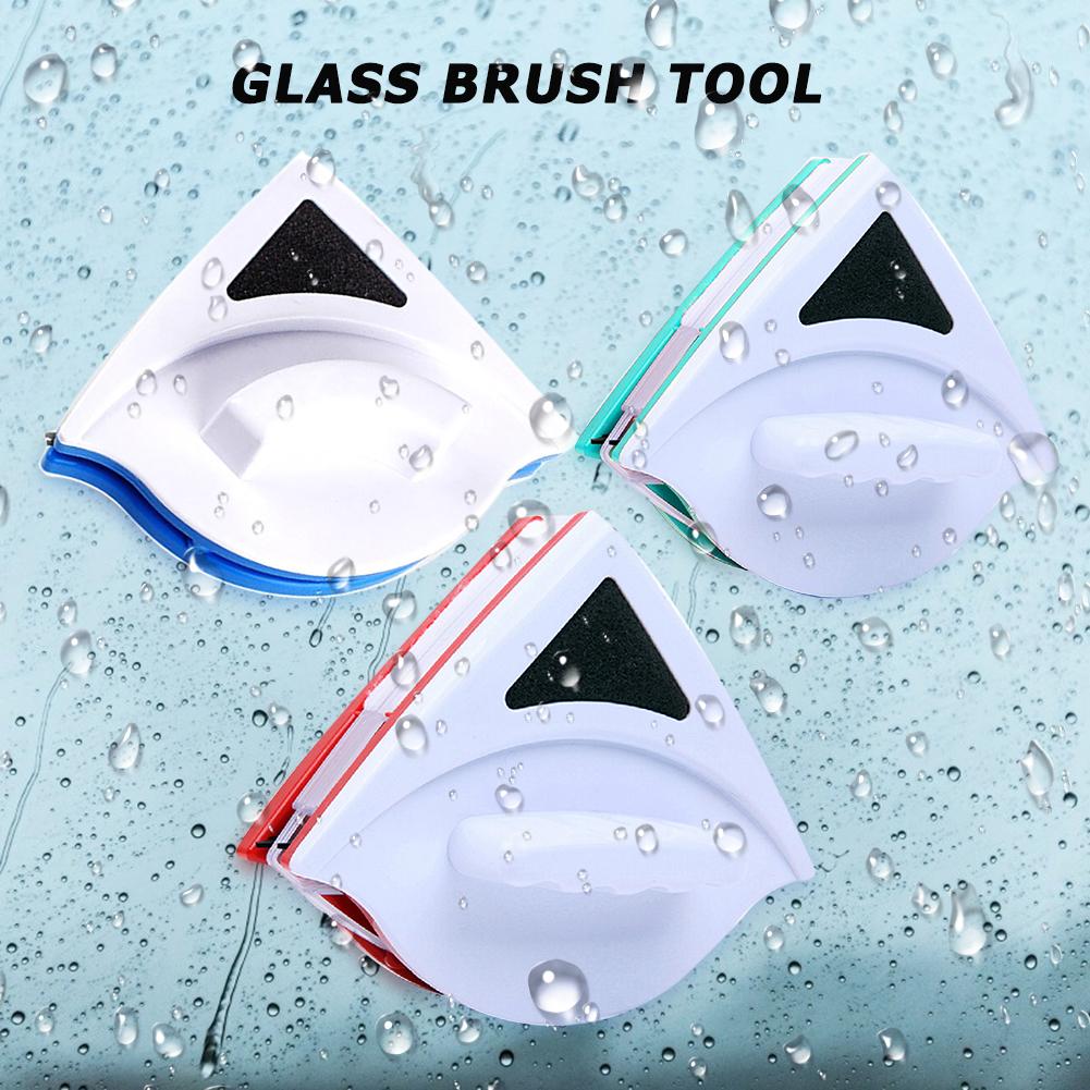 Portable Home Window Wiper Glass Cleaner Tool Double Sided Magnetic Brush Glass Cleaning Brush for Home Window Cleaner