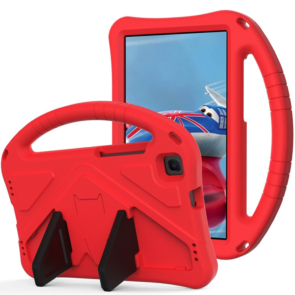 For Samsung SM-T290 Case 8.0 Inch T295 EVA Shockproof Tablet Stand Coque Cover For Samsung Galaxy Tab A 8.0 T290 SM-T295: red