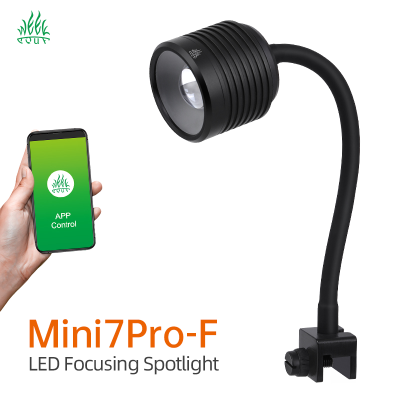 Aqua Week Lamp Mini7pro-F Aquarium Led Licht Waterdichte Plant Mini Aquarium Verlichting Vissenkom Accessoires Terrarium Benodigdheden