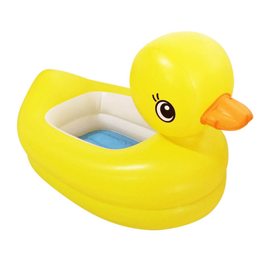 Schlecht Schwimmen Schwimmbad Spielzeug Gelbe Ente Art Aufblasbare Verdickt PVC Baby Badewanne Nette Schlecht Schwimmbad Karikatur bilden für Art Baby