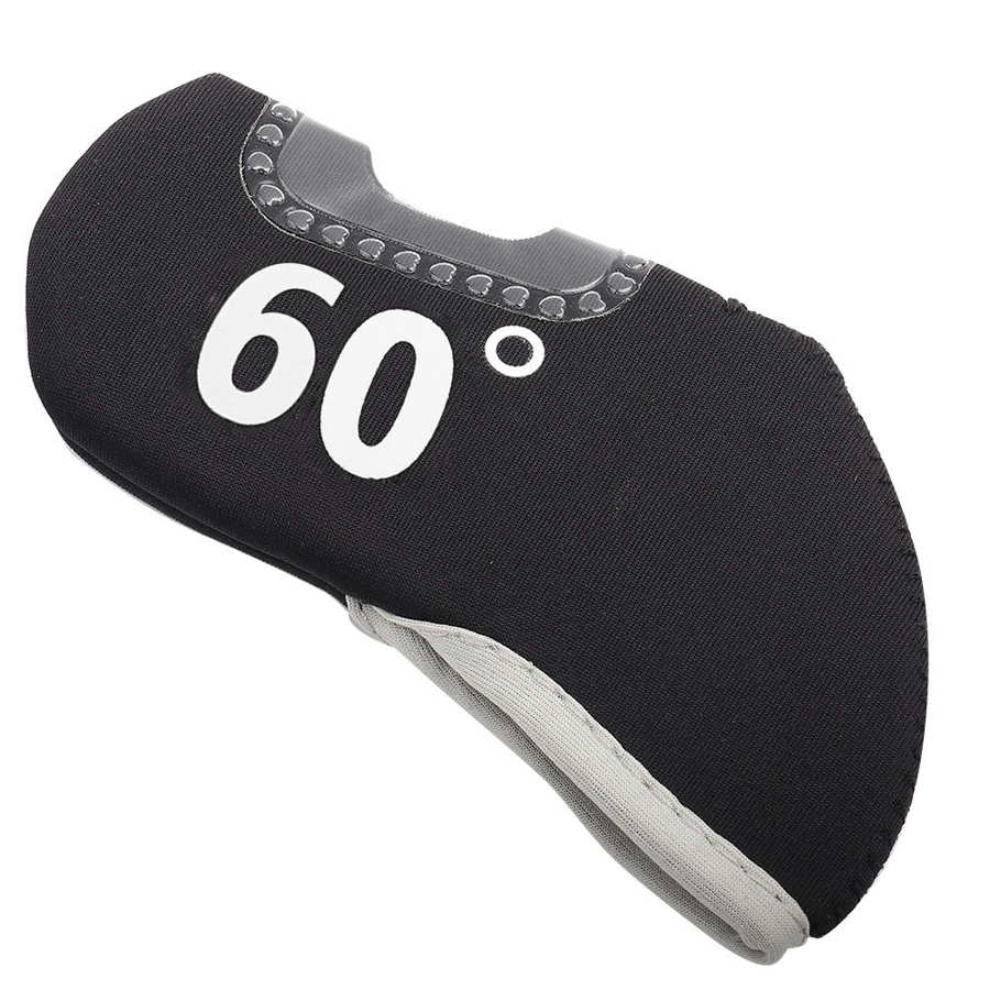48 ° - 60 ° neopren klub træning træning jern dækker cover lomme sæt