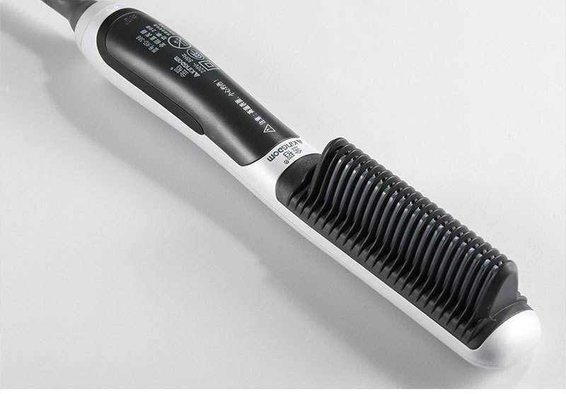 KINGDOM CARES KD-388 Electrical Hair Straightener Brush Styling Instant Quick Heating Salon Combs Curlers Hairstyling Straighter