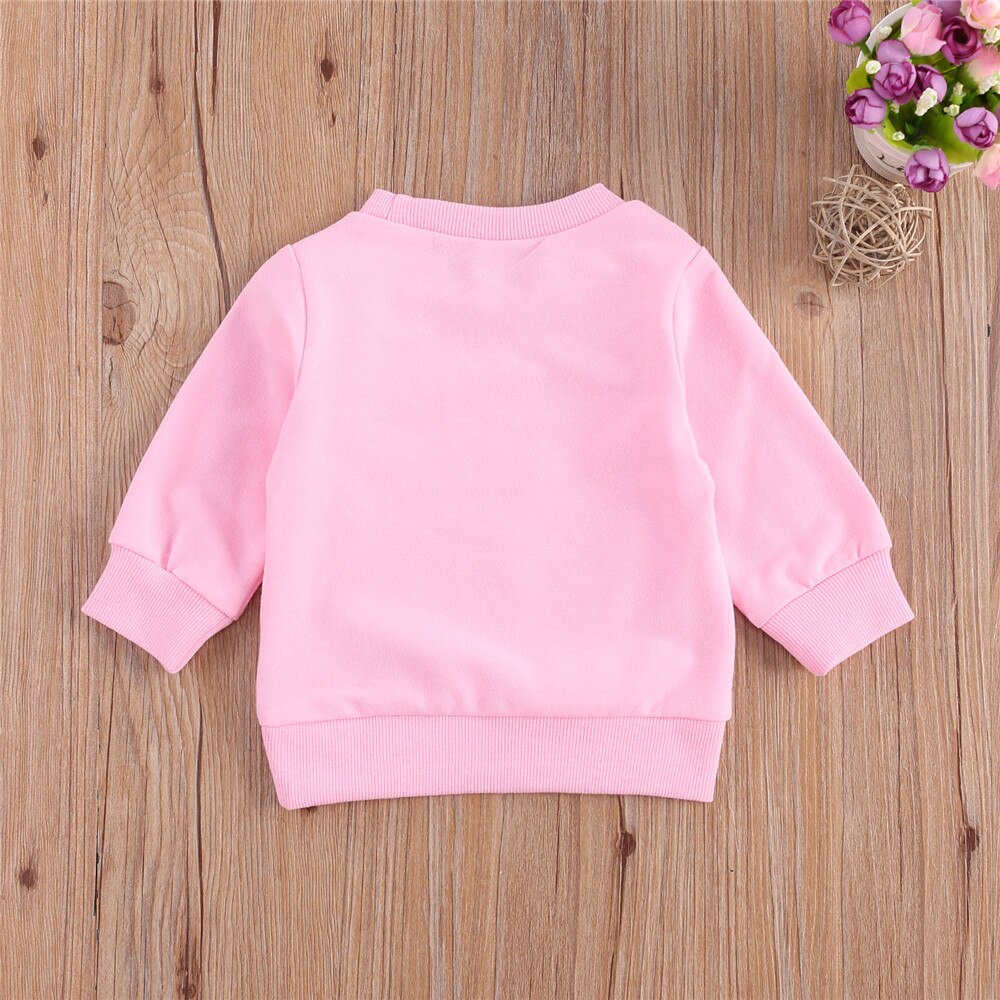 Infant Kids Baby Meisjes Jongens Regenboog Hoodies Tops Lange Mouw Trui Lente Herfst Outfits 0-3Years