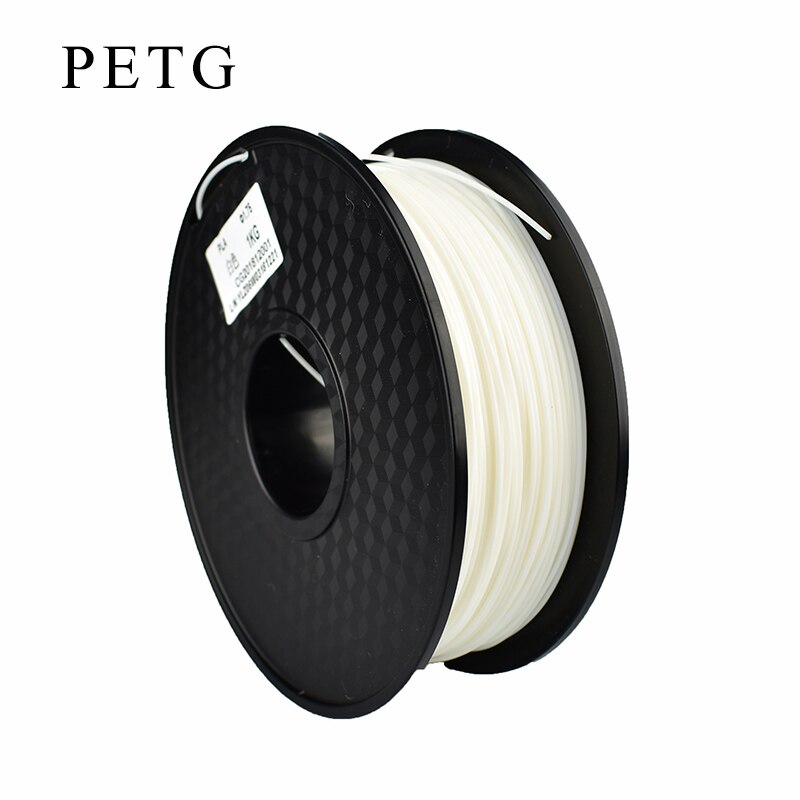 1 KG 3D Printer PETG/PLA/ABS Filament 1.75/3.0 Voor Makerbot, Reprap, UP, afinia, Flash Forge en alle FDM 3D Printers, Wit, zwart