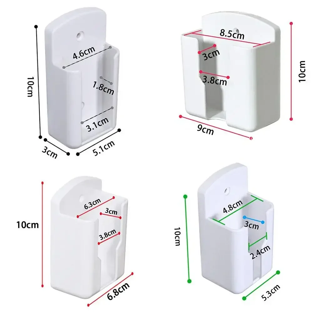Aire acondicionado montado en la pared Universal, soporte de enchufe para teléfono móvil con Control remoto, caja de almacenamiento montada en la pared para aire acondicionado y TV