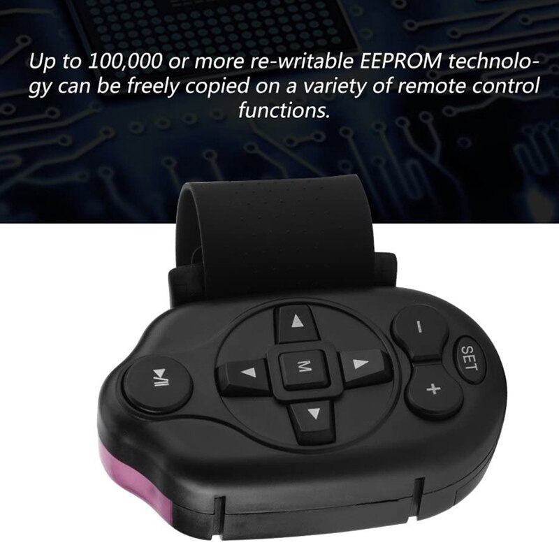 Universal Wireless Car Steering Wheel Remote Control Car Hands-Free Media CD DVD MP3 Steering Wheel Remote Control