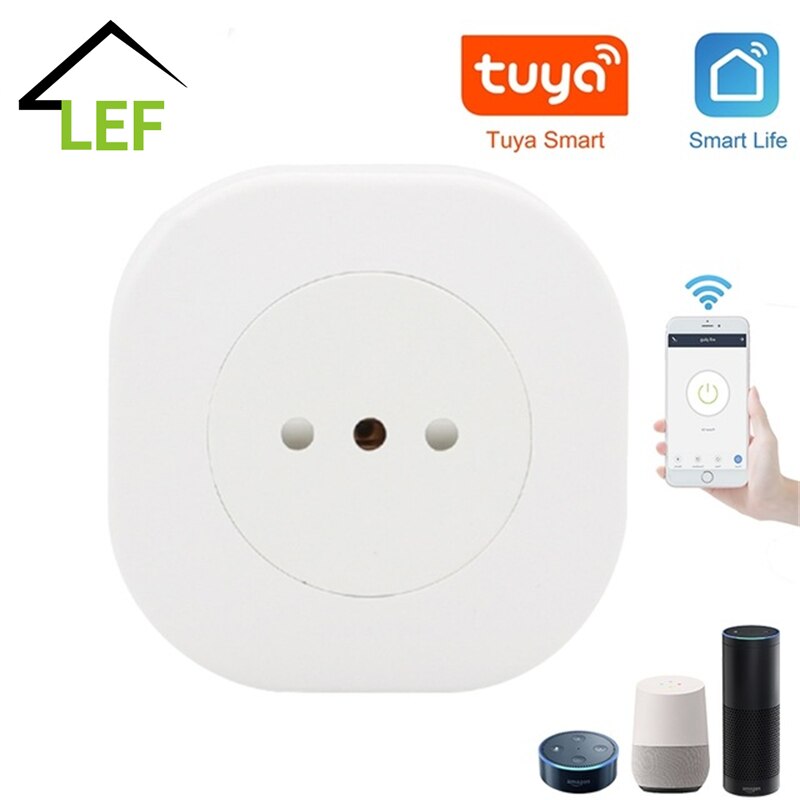 Italy 16A Mini Smart Socket Plug Basic WiFi Wireless APP Remote Control Socket Adapter Power Smart Plug Outlet: Type A