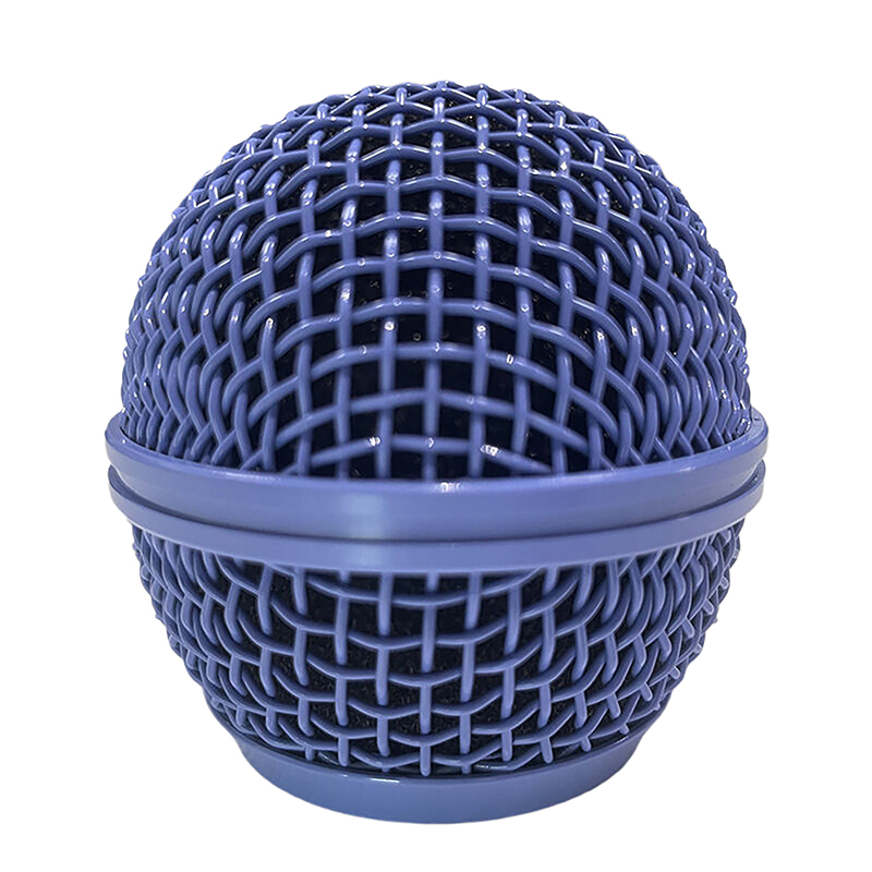 1 Stück für Shure sm58 Funk mikrofon Ersatz Metall mikrofon Kühlergrill ersetzt Beruf elle Party Mikrofon Kopfteil: Lila