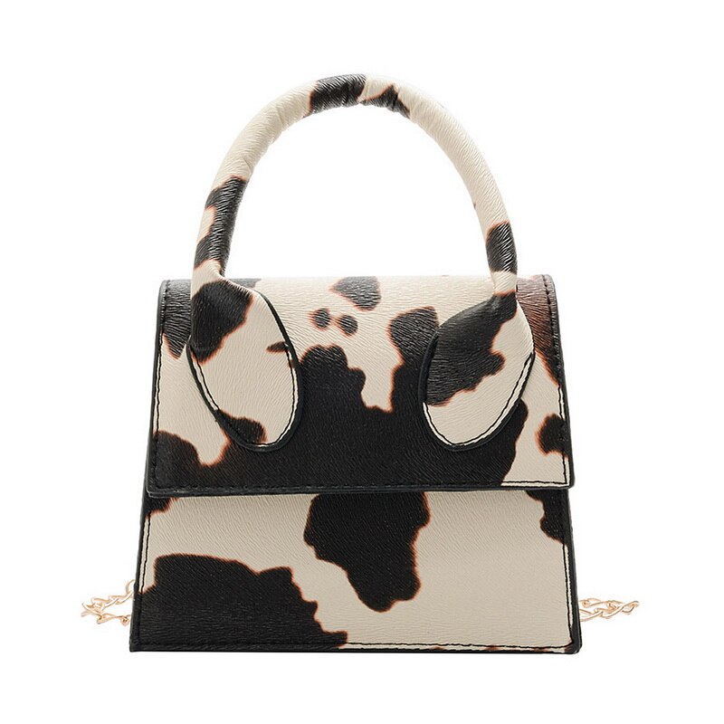Di modo di Latte di Mucca Borsa Delle Donne di Stampa Borsoni Femminile casuale Sotto Le Ascelle Borse A Spalla Popolare Semplice Femminile Borsa Quotidiana per Dropshipping: 3