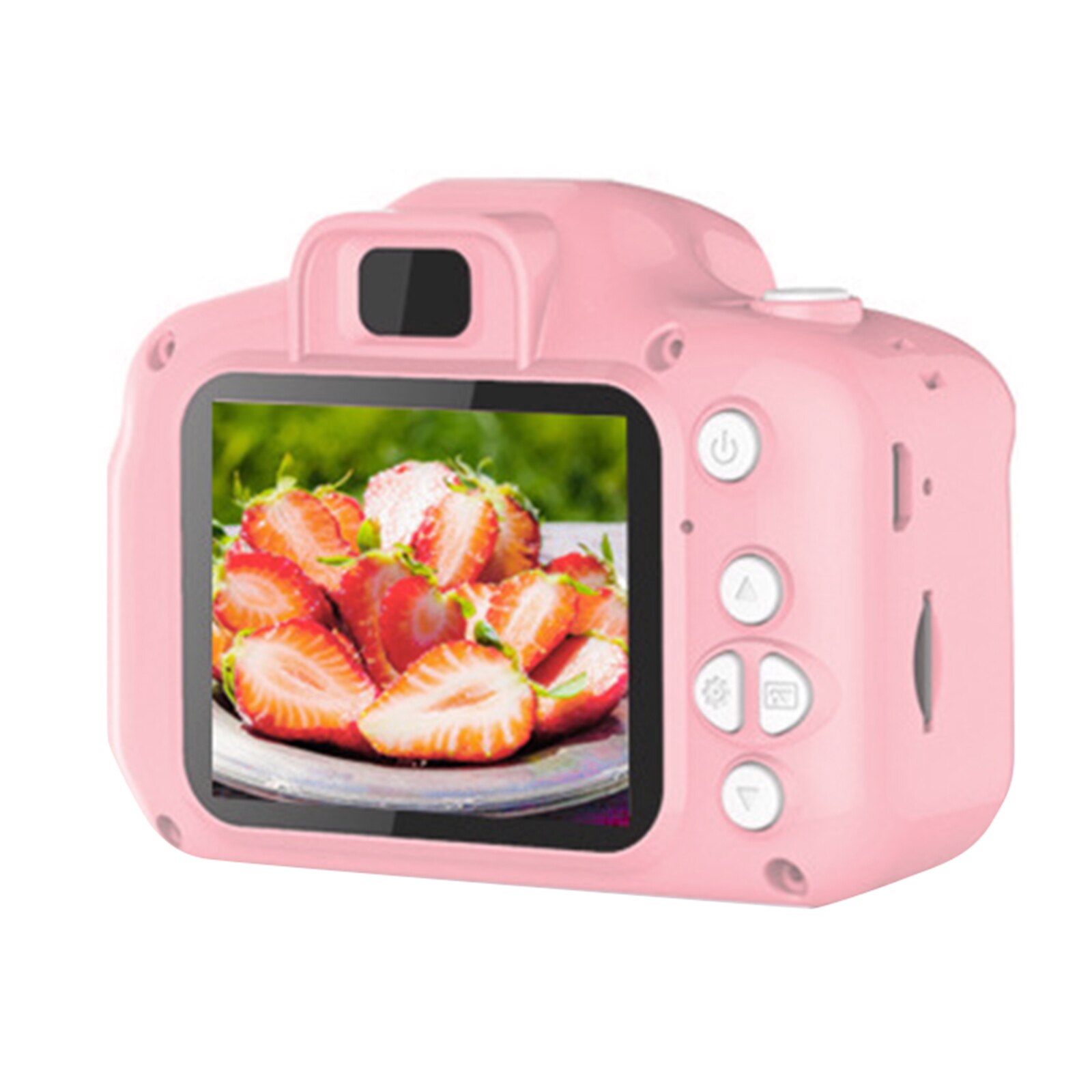 Appareil photo numérique multifonction pour enfants, écran HD TFT de 2.0 pouces, pour filles et garçons en bas âge,: Pink