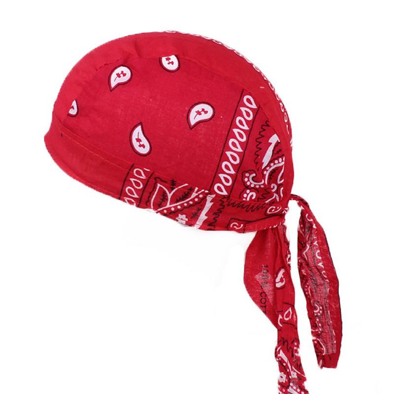 Bomuld hip hop balaclava hat pandebånd til mænd kvinder maske trend udendørs motorcykel headwrap hatte dans  a7 d 0