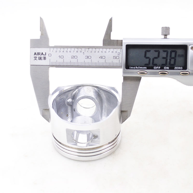 Alta qualidade motocicleta 52.4mm pistão 15mm conjunto de anel de pino para GY6-125 152qmi ciclomotor scooter dirt bike taotao