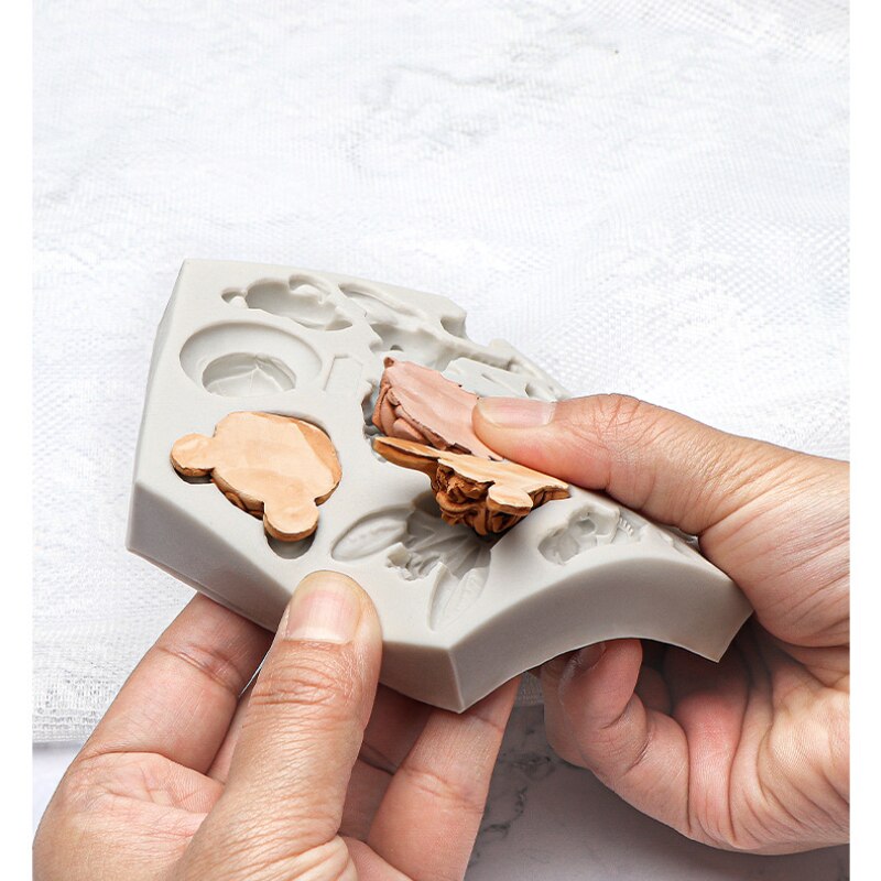Fondant Animal Silicone Mold 3D Safari Cookie Baking Mold Silicone Baking Pan for Pastry Cake Decoration Kitchen Accessories