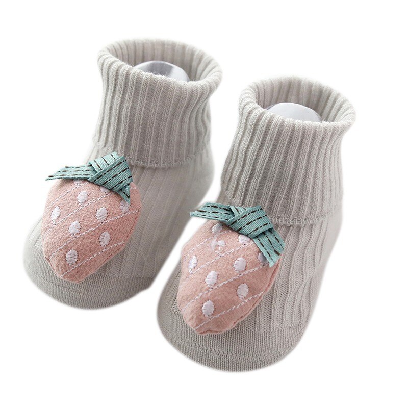 Baby Jungen Mädchen Socken Kleinkind Unterhose Bein 0-3Y Warme Herbst Wärmer Anti Baumwolle Karikatur Boden 1
