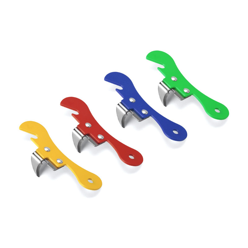 Apriscatole portatile per bottiglie 4 colori Gadget da cucina Apriscatole portatile per feste apribottiglie di emergenza