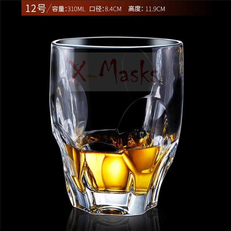 Vaso de Whisky de cristal taza tazas garrafa vino vasos vidrio bardak verre copas de vino copas de cristal szklanki vodka bicchieri gafas: 12