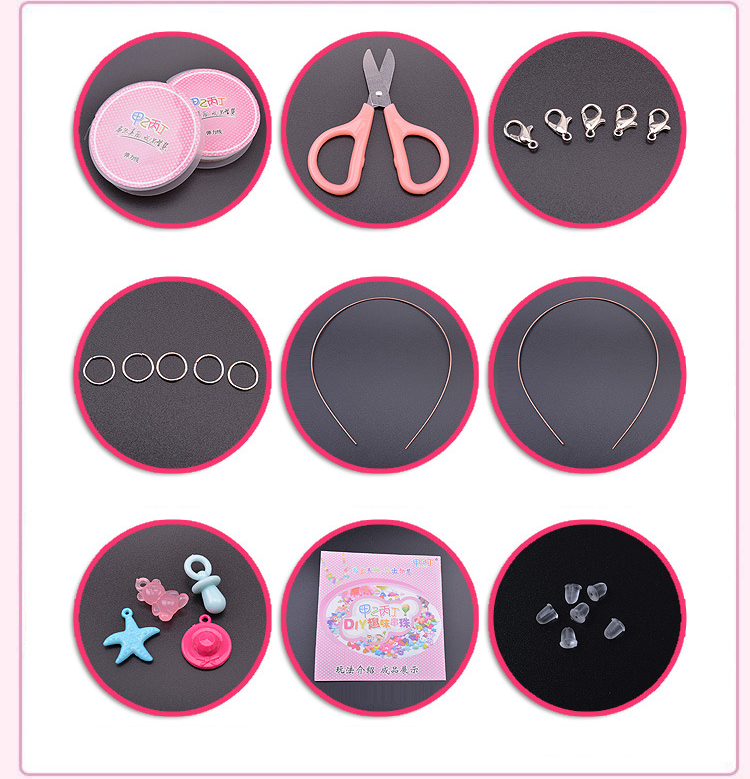 1000Pcs Diy Kralen Speelgoed Kinderen Met Opbergdoos Handgemaakte Educatief Creatieve Armband Sieraden Meisje Sieraden Maken Speelgoed