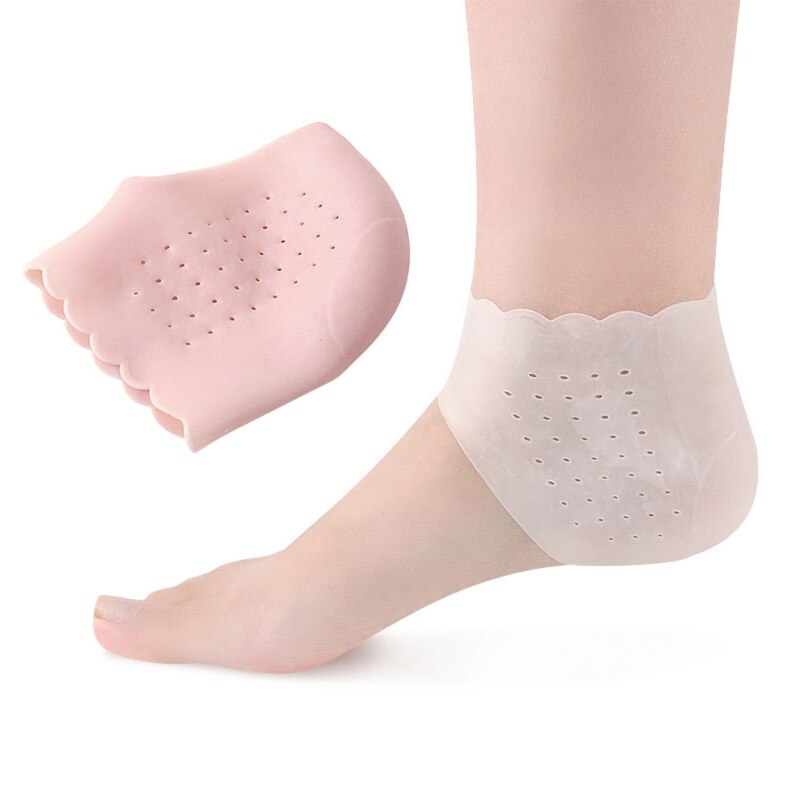 Protective Silicone Heel Spur Ankle Gel Support Pain Relief Moisturizing Gel Heel Socks